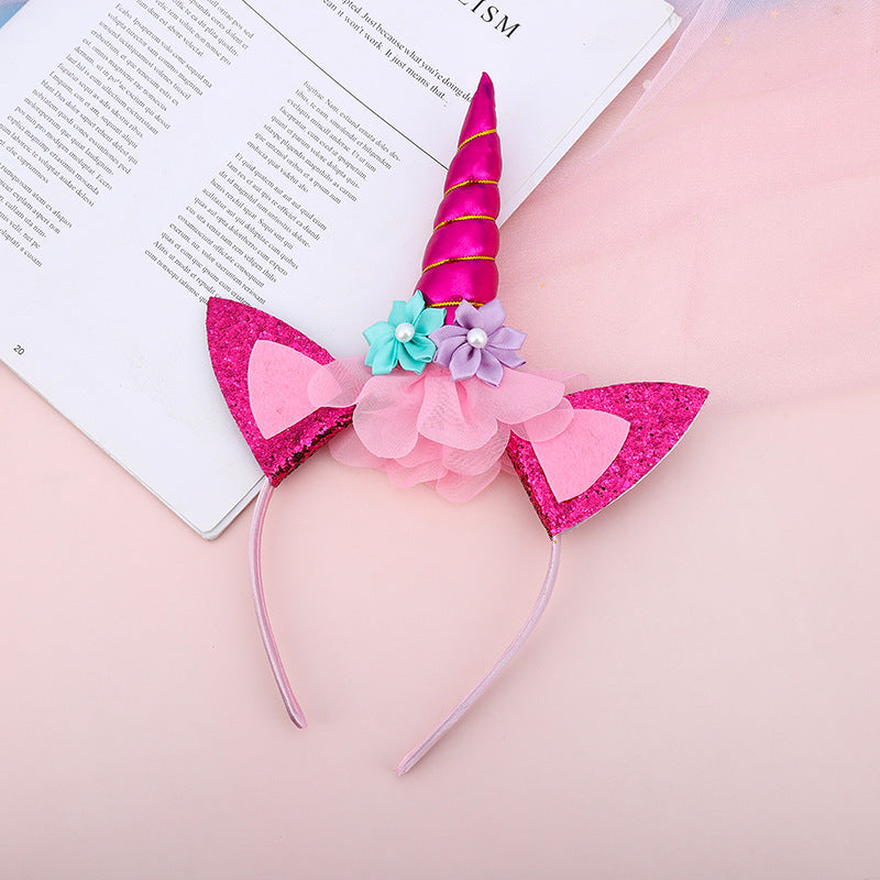 Wholesale Kids Unicorn Halloween Birthday Party Headband